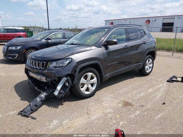 Aukcja sprzedaży 2019 Jeep Compass Latitude 4x4, vin: 3C4NJDBB5KT827975, numer aukcji: 45642477