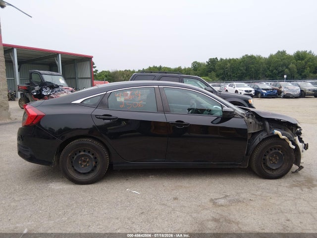 2016 Honda Civic Lx მანქანა იყიდება აუქციონზე, vin: 19XFC2F50GE206954, აუქციონის ნომერი: 45642506