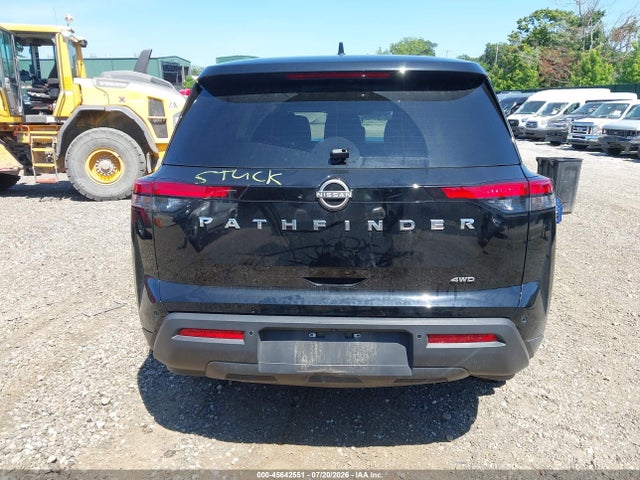 2025 Nissan Pathfinder S 4wd მანქანა იყიდება აუქციონზე, vin: 5N1DR3AC7SC217317, აუქციონის ნომერი: 45642551