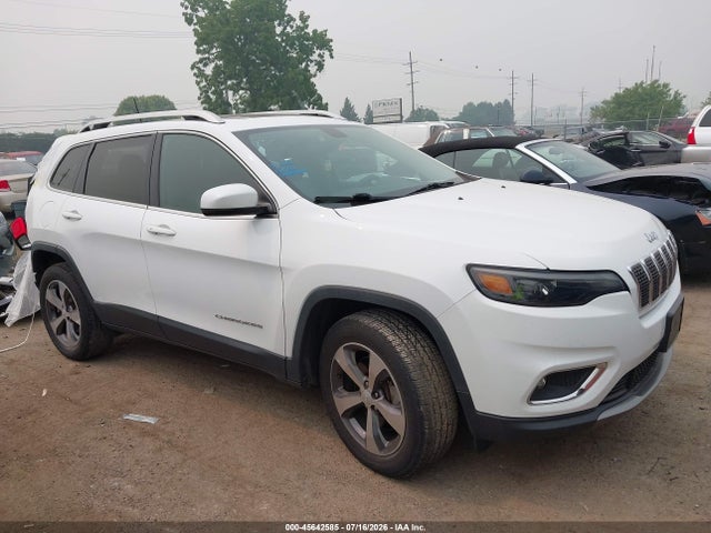 Продаж на аукціоні авто 2019 Jeep Cherokee Limited 4x4, vin: 1C4PJMDX6KD457238, номер лоту: 45642585