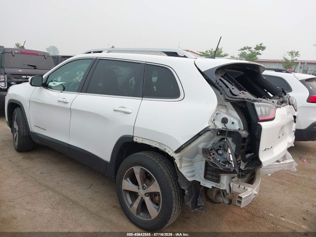 Продаж на аукціоні авто 2019 Jeep Cherokee Limited 4x4, vin: 1C4PJMDX6KD457238, номер лоту: 45642585