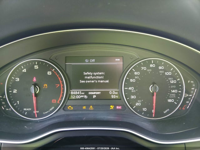Продажа на аукционе авто 2017 Audi A4 Premium, vin: WAUANAF44HN029891, номер лота: 45642591