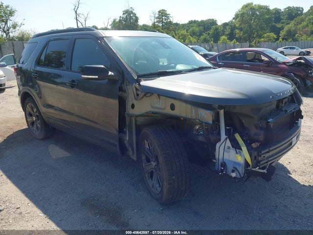 2018 Ford Explorer Sport მანქანა იყიდება აუქციონზე, vin: 1FM5K8GT4JGC51171, აუქციონის ნომერი: 45642597