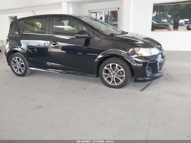 2019 Chevrolet Sonic Lt Auto მანქანა იყიდება აუქციონზე, vin: 1G1JD6SBXK4127515, აუქციონის ნომერი: 45642627