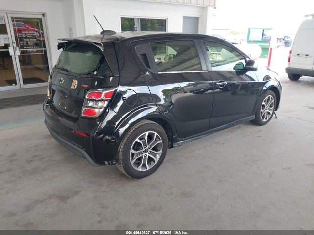 2019 Chevrolet Sonic Lt Auto მანქანა იყიდება აუქციონზე, vin: 1G1JD6SBXK4127515, აუქციონის ნომერი: 45642627