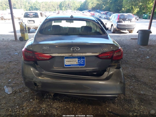 2020 Infiniti Q50 მანქანა იყიდება აუქციონზე, vin: JN1EV7AP2LM206576, აუქციონის ნომერი: 45642666