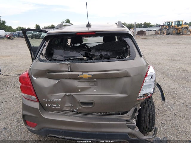 Aukcja sprzedaży 2021 Chevrolet Trax Awd Lt, vin: KL7CJPSB8MB343762, numer aukcji: 45642668