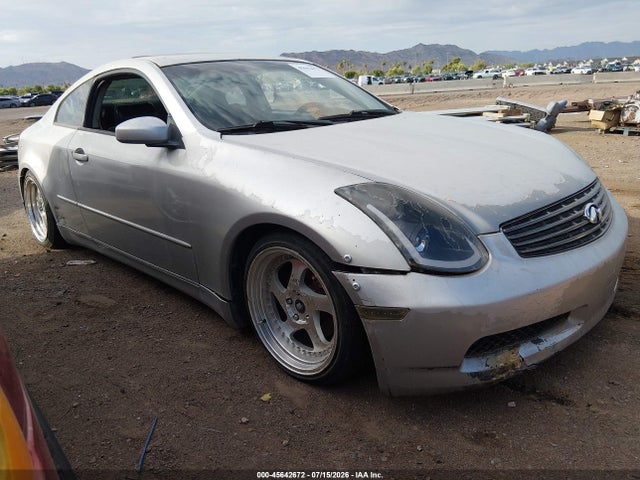 Продаж на аукціоні авто 2003 Infiniti G35 Base W/leather, vin: JNKCV54E63M225293, номер лоту: 45642672