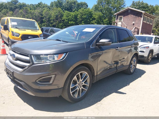 2017 Ford Edge Titanium მანქანა იყიდება აუქციონზე, vin: 2FMPK4K86HBC14628, აუქციონის ნომერი: 45642697