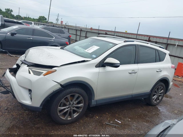 2018 Toyota Rav4 Limited მანქანა იყიდება აუქციონზე, vin: JTMYFREV5JJ156590, აუქციონის ნომერი: 45642752