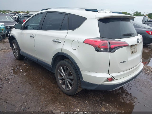 2018 Toyota Rav4 Limited მანქანა იყიდება აუქციონზე, vin: JTMYFREV5JJ156590, აუქციონის ნომერი: 45642752
