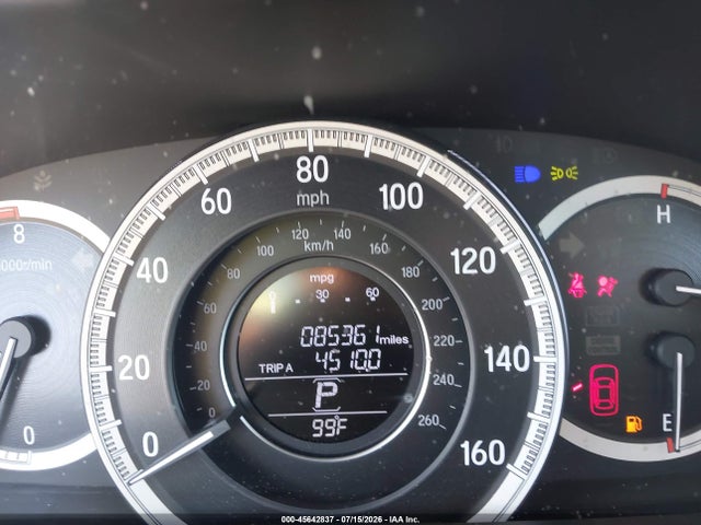Honda Accord Ex-l 2017 1HGCR2F86HA127015 Image 16