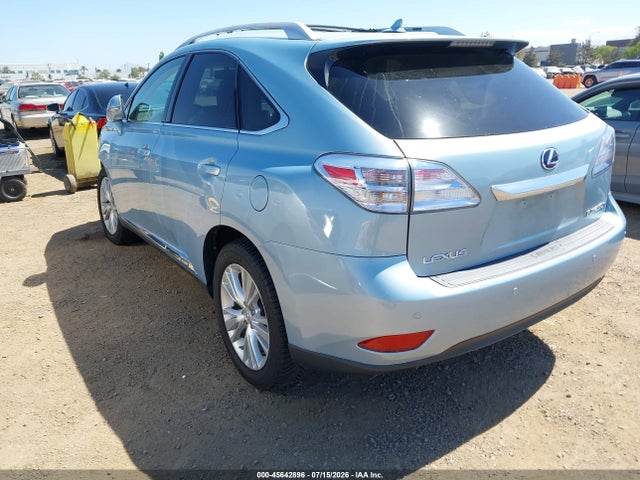 45642896 :رقم المزاد ، JTJBC1BA3A2010889 vin ، 2010 Lexus Rx 450h مزاد بيع