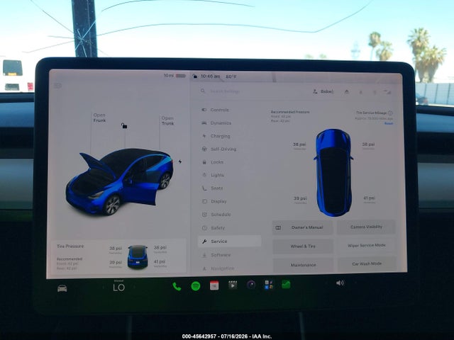 45642957 :رقم المزاد ، 5YJYGDEE1LF028230 vin ، 2020 Tesla Model Y Long Range Dual Motor All-wheel Drive مزاد بيع