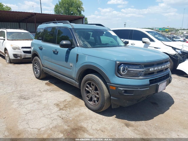 45642989 :رقم المزاد ، 3FMCR9B65NRD37551 vin ، 2022 Ford Bronco Sport Big Bend مزاد بيع