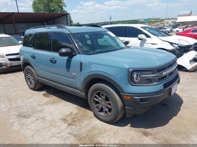 Продажа на аукционе авто 2022 Ford Bronco Sport Big Bend, vin: 3FMCR9B65NRD37551, номер лота: 45642989