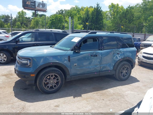 Продажа на аукционе авто 2022 Ford Bronco Sport Big Bend, vin: 3FMCR9B65NRD37551, номер лота: 45642989