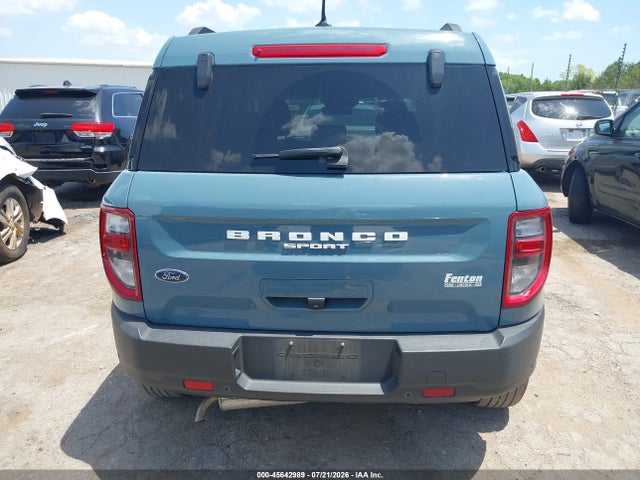 Продажа на аукционе авто 2022 Ford Bronco Sport Big Bend, vin: 3FMCR9B65NRD37551, номер лота: 45642989