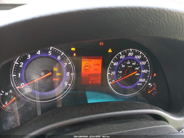2008 Infiniti G35 Journey მანქანა იყიდება აუქციონზე, vin: JNKBV61E78M209276, აუქციონის ნომერი: 45643009
