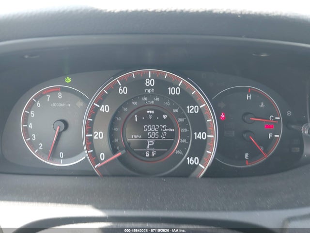 1HGCR2F12HA012592 Honda Accord Sport Se