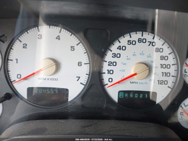 Продажа на аукционе авто 2002 Dodge Ram 1500 St, vin: 3D7HU18Z62G154507, номер лота: 45643039