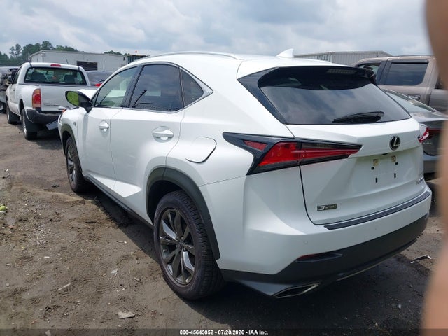 2021 Lexus Nx 300 F Sport მანქანა იყიდება აუქციონზე, vin: JTJSARBZ6M5032348, აუქციონის ნომერი: 45643052