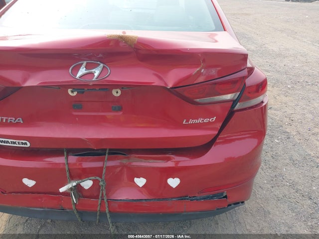 Aukcja sprzedaży 2017 Hyundai Elantra Limited, vin: 5NPD84LF2HH035333, numer aukcji: 45643057