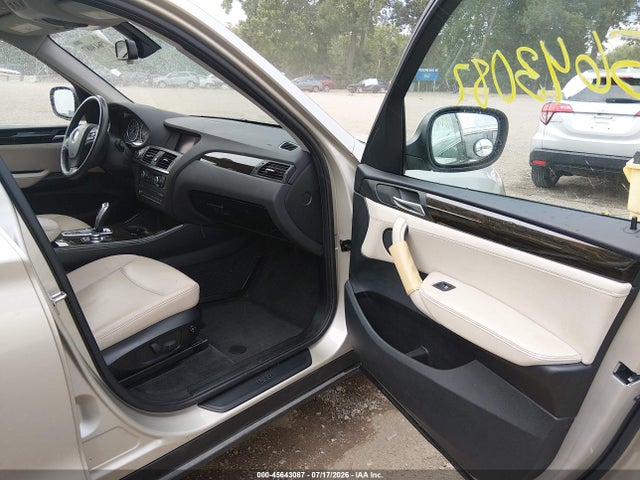 2013 Bmw X3 Xdrive28i მანქანა იყიდება აუქციონზე, vin: 5UXWX9C57D0A09903, აუქციონის ნომერი: 45643087