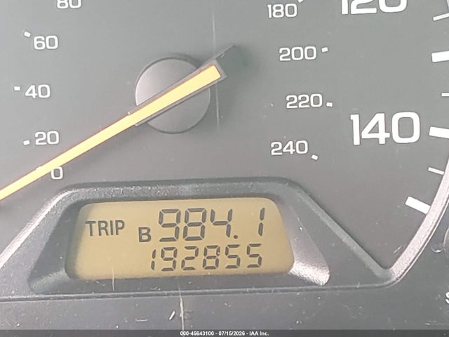 45643100 :رقم المزاد ، 1HGCG56461A067862 vin ، 2001 Honda Accord 2.3 Lx مزاد بيع