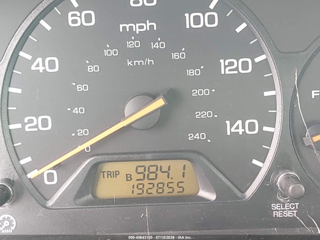 45643100 :رقم المزاد ، 1HGCG56461A067862 vin ، 2001 Honda Accord 2.3 Lx مزاد بيع
