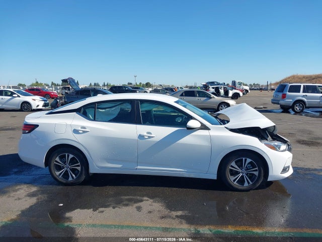 3N1AB8CV5NY261063 Nissan Sentra Sv Xtronic Cvt