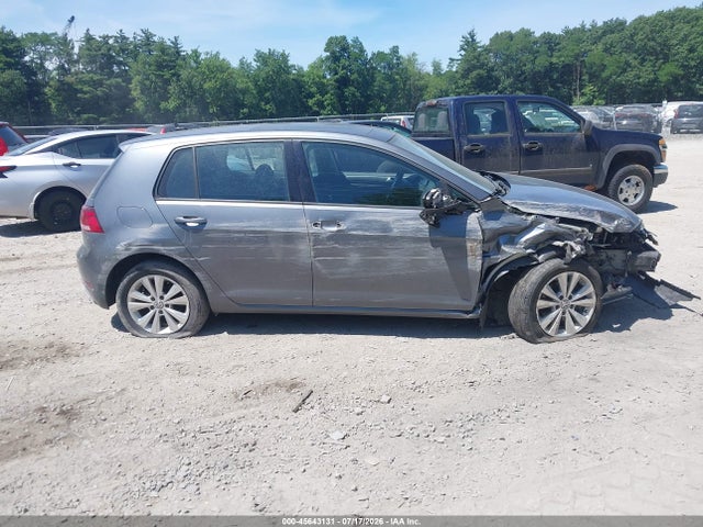 Продаж на аукціоні авто 2021 Volkswagen Golf 1.4t Tsi, vin: 3VWG57AU6MM013295, номер лоту: 45643131
