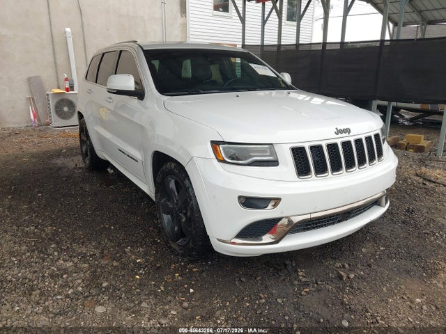 2016 Jeep Grand Cherokee High Altitude მანქანა იყიდება აუქციონზე, vin: 1C4RJFCG1GC395170, აუქციონის ნომერი: 45643206