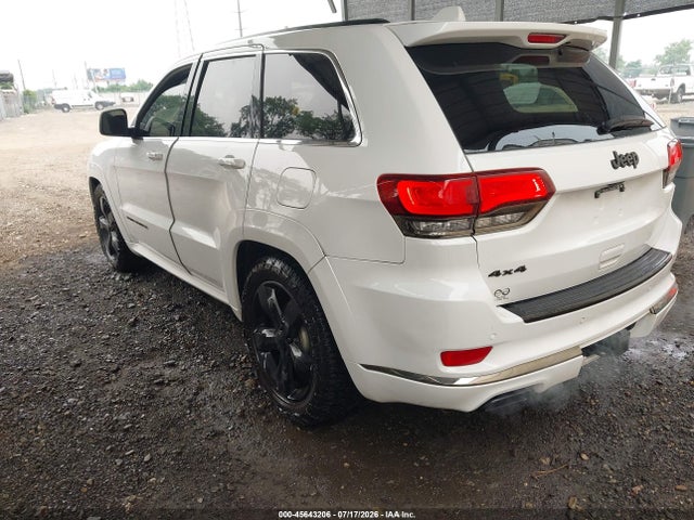 2016 Jeep Grand Cherokee High Altitude მანქანა იყიდება აუქციონზე, vin: 1C4RJFCG1GC395170, აუქციონის ნომერი: 45643206