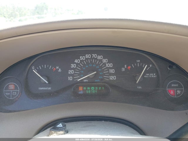 Aukcja sprzedaży 2002 Buick Century Custom, vin: 2G4WS52J121289965, numer aukcji: 45643330