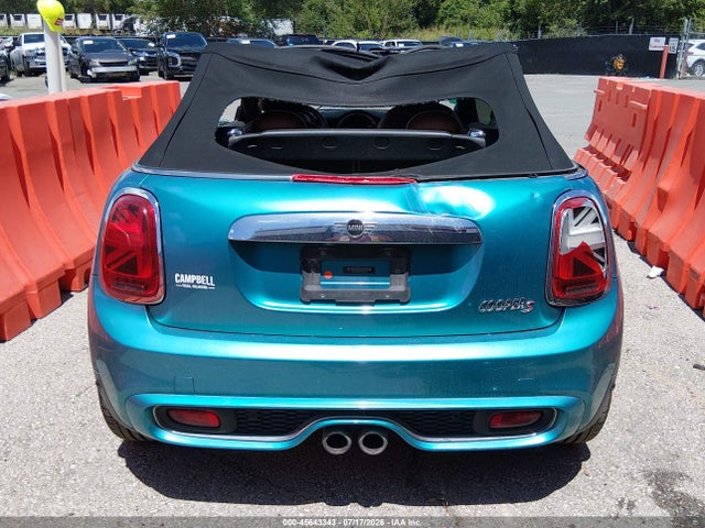 Aukcja sprzedaży 2019 Mini Convertible Cooper S, vin: WMWWG9C59K3E41323, numer aukcji: 45643343