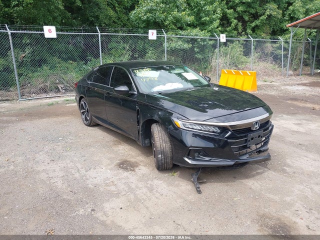45643345 :رقم المزاد ، 1HGCV1F48MA034798 vin ، 2021 Honda Accord Sport Special Edition مزاد بيع