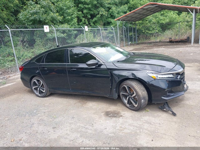 45643345 :رقم المزاد ، 1HGCV1F48MA034798 vin ، 2021 Honda Accord Sport Special Edition مزاد بيع
