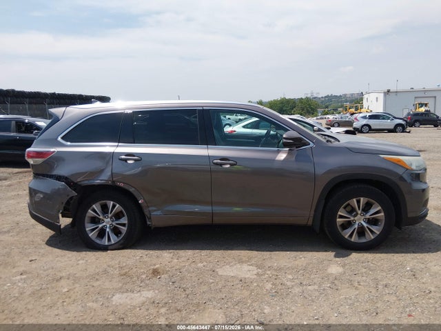 Toyota Highlander Xle V6 2015 5TDJKRFHXFS190167 Image 12