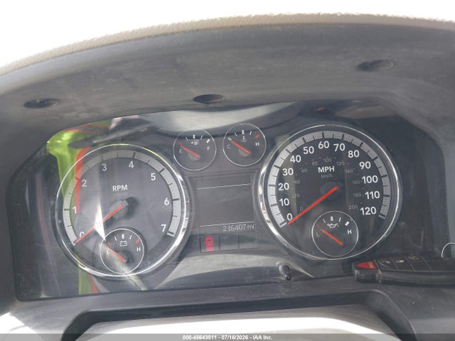 Продаж на аукціоні авто 2011 Ram Ram 1500 Slt, vin: 1D7RV1GTXBS630314, номер лоту: 45643511