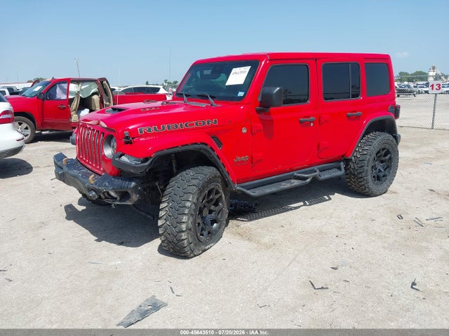 45643510 :رقم المزاد ، 1C4JJXSJ0MW699939 vin ، 2021 Jeep Wrangler Unlimited Rubicon 392 4x4 مزاد بيع