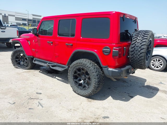 45643510 :رقم المزاد ، 1C4JJXSJ0MW699939 vin ، 2021 Jeep Wrangler Unlimited Rubicon 392 4x4 مزاد بيع