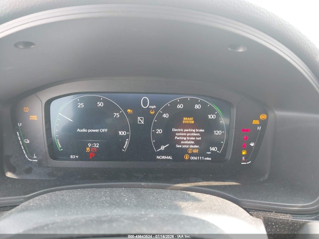 Продажа на аукционе авто 2026 Honda Civic Hybrid Sport Touring, vin: 19XFL4H94TE000445, номер лота: 45643524