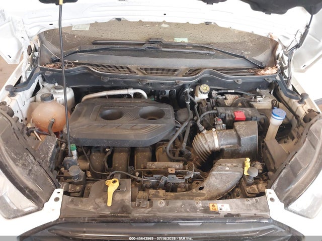 2019 Ford Ecosport S მანქანა იყიდება აუქციონზე, vin: MAJ6S3FL7KC299887, აუქციონის ნომერი: 45643569
