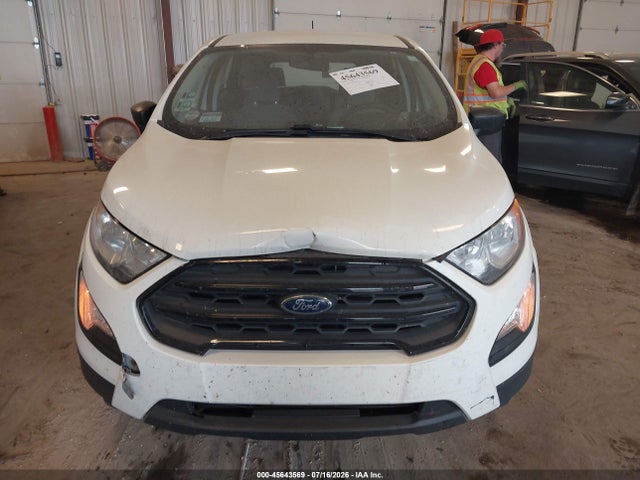 2019 Ford Ecosport S მანქანა იყიდება აუქციონზე, vin: MAJ6S3FL7KC299887, აუქციონის ნომერი: 45643569