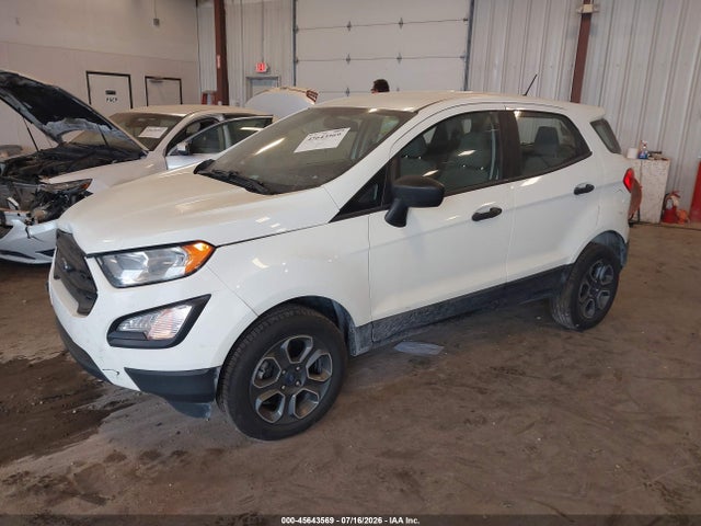 2019 Ford Ecosport S მანქანა იყიდება აუქციონზე, vin: MAJ6S3FL7KC299887, აუქციონის ნომერი: 45643569