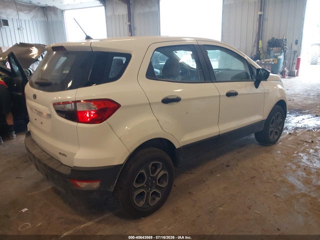 2019 Ford Ecosport S მანქანა იყიდება აუქციონზე, vin: MAJ6S3FL7KC299887, აუქციონის ნომერი: 45643569