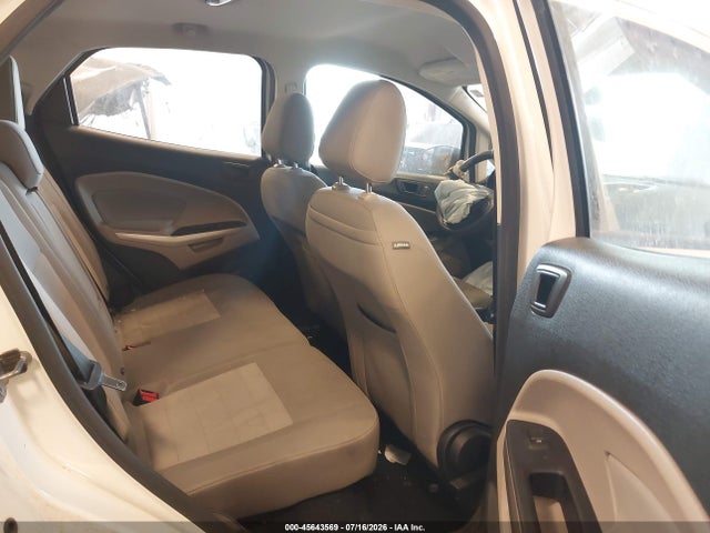2019 Ford Ecosport S მანქანა იყიდება აუქციონზე, vin: MAJ6S3FL7KC299887, აუქციონის ნომერი: 45643569