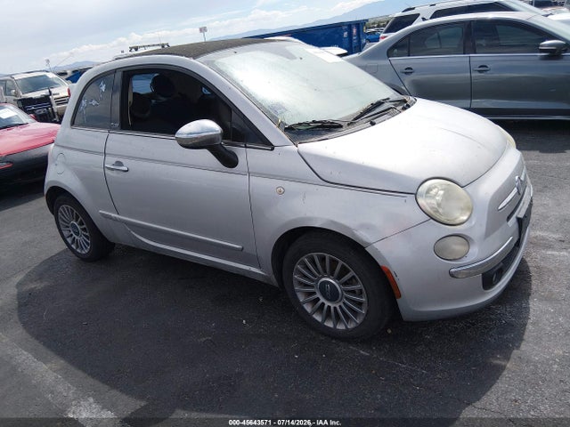 45643571 :رقم المزاد ، 3C3CFFER9CT109249 vin ، 2012 Fiat 500c Lounge مزاد بيع