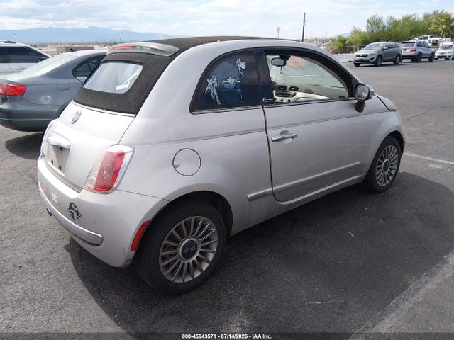 45643571 :رقم المزاد ، 3C3CFFER9CT109249 vin ، 2012 Fiat 500c Lounge مزاد بيع